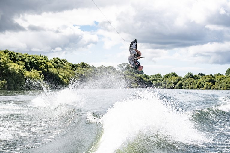 Dale Crossley at the 2022 Malibu Boats UK Wakeboard And Wakesurf Nationals
